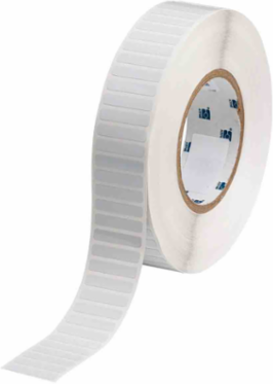 UltraTemp® 1-Mil Matte Polyimide Labels, 0.25 Inch H x 1.25 Inch W, 10000 Labels per Roll