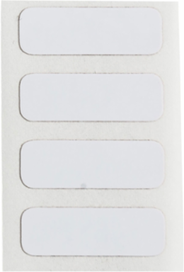 THT Labels Polyimide 0.2 in H x 0.65 in W White Roll of 10000 Labels