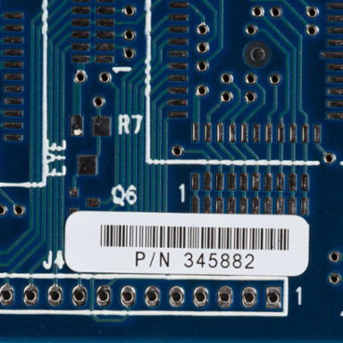 Matte Polyimide Labels, 0.25 Inch H x 0.9 Inch W, 10000 Labels, ESD Safe