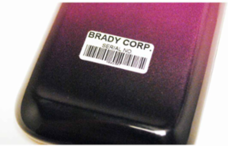 Gloss Metallized Polyester Labels, 0.5" H x 1" W