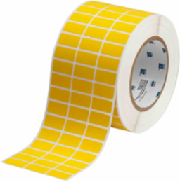 Flame Retardant Wire Wraps, 0.5" H x 1" W, Roll of 10000 Labels, Yellow