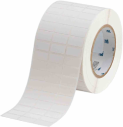 Flame Retardant Wire Wraps, 0.5" H x 1" W, Roll of 10000 Labels, White