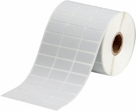 Metallized Polyester Labels, 0.5 Inch H x 1 Inch W, 5000 Count
