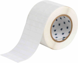 Removable Glossy Polyester labels, 0.5" H x 1" W, Roll of 10000 Labels