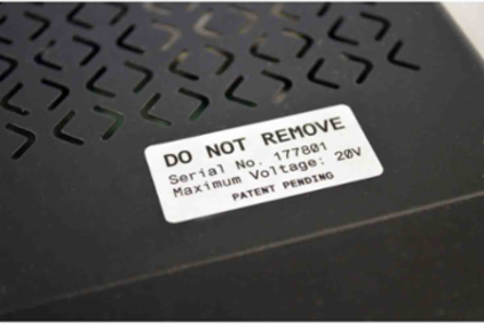 VOID Indicating labels, 0.5" H x 1" W, Roll of 10000 Labels, White