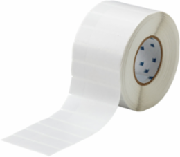 Self-laminating Vinyl Labels, 3.75 in H x 1 in W Clear/White Roll of 3000
