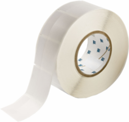Self-laminating Vinyl Labels, 2.25 in H x 2 in W Clear/White Roll of 1500