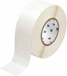 Repositionable Vinyl Cloth labels, 0.75" H x 0.5" W, Roll of 10000 Labels