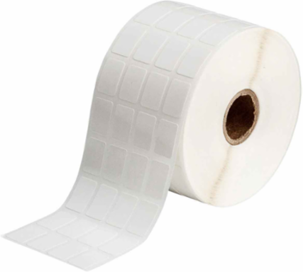 CleanLift Repositionable Vinyl Cloth Labels, 0.75 Inch H x 0.5 Inch W, 5000 Labels