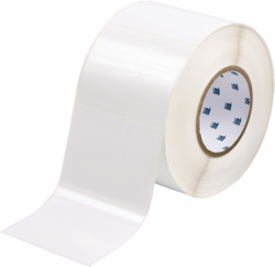 Glossy Polyester Labels, 3" H x 4" W, Roll of 1000 Labels