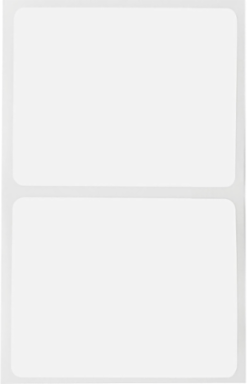 Paper Labels, 4" H x 4" W