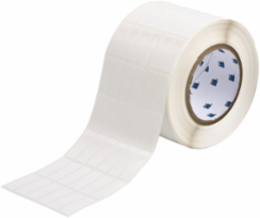 Repositionable Vinyl Cloth labels, 1.437" H x 0.5" W, Roll of 5000 Labels