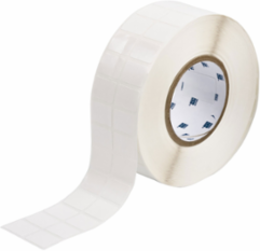 Repositionable Vinyl Cloth labels, 0.75" H x 0.5" W, Roll of 5000 Labels