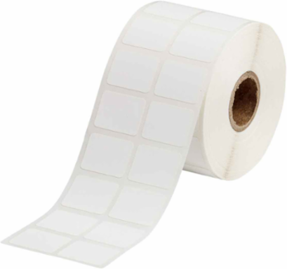 1" H x 0.75" W Polypropylene Laboratory Labels, Chemical-Resistant, 2000 Labels/Roll