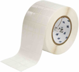 Repositionable Vinyl Cloth labels, 0.937" H x 0.75" W, Roll of 5000 Labels