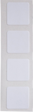 1-Mil Matte Polyimide Labels, 0.5 Inch H x 0.5 Inch W, Roll of 10000