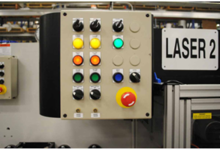 Foam Backed Raised Panel Labels, 1.5" H x 1.2" W, Green, Roll of 500 Labels, Universal