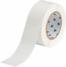 Clear Polyester Overlaminate Labels, 1.8" H x 1.8" W, Roll of 1000 Labels