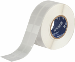 Rotating Vinyl Wire Labels 2.75 in H x 1 in W Vinyl White/Translucent 1500 /RL