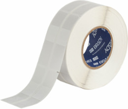 Rotating Vinyl Wire Labels 3.125 in H x 1 in W Vinyl White/Translucent 1500 /RL