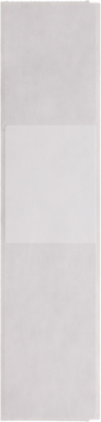Rotating Vinyl Wire Labels 6.5 in H x 2 in W Vinyl White/Translucent 350 /RL