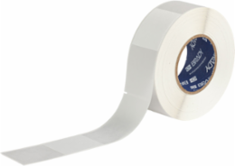Rotating Vinyl Wire Labels 6.5 in H x 2 in W Vinyl White/Translucent 350 /RL