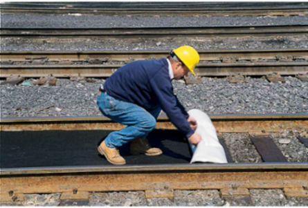 TrackMat Universal Absorbent Mat - Heavy Weight, 29" x 80', Absorbency Capacity 20 gal