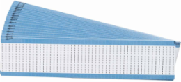 Miniature Wire Marker Cards - Low-Profile Vinyl-Coated Polyester, Legend 1