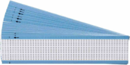 Miniature Wire Marker Cards - Low-Profile Vinyl-Coated Polyester, Legend 11