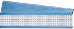 Miniature Wire Marker Cards - Low-Profile Vinyl-Coated Polyester, Legend 298 to 330