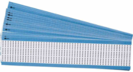 Miniature Wire Marker Cards - Low-Profile Vinyl-Coated Polyester, Legend 6