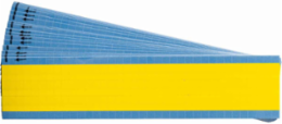 NEMA Color Wire Markers, 0.5" H, Pack of 25 Cards, Yellow