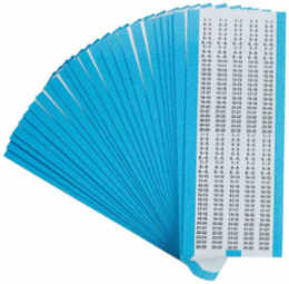 Micro Wire Markers - Low-Profile Vinyl-Coated Polyester, Legend 1 to 25