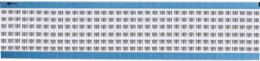 Solid Numbers Scored Wire Marker Card, 101, Vinyl