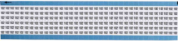 Solid Numbers Scored Wire Marker Card, 102, Vinyl