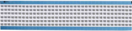 Solid Numbers Scored Wire Marker Card, 103, Vinyl