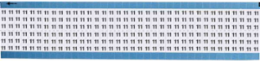 Solid Numbers Scored Wire Marker Card, 11, Vinyl