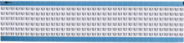 Machine Tool Symbol Scored Wire Marker Card, 1L1, Vinyl