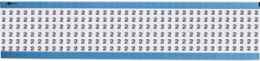 Solid Numbers Scored Wire Marker Card, 2, Vinyl