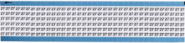 Solid Numbers Scored Wire Marker Card, 27, Vinyl