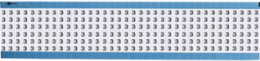 Solid Numbers Scored Wire Marker Card, 3, Vinyl