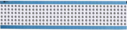 Solid Numbers Scored Wire Marker Card, 6, Vinyl