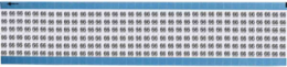 Solid Numbers Scored Wire Marker Card, 66, Vinyl