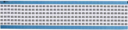 Solid Numbers Scored Wire Marker Card, 85, Vinyl