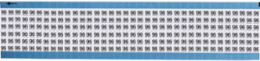 Solid Numbers Scored Wire Marker Card, 96, Vinyl