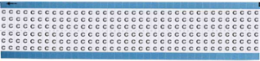 Solid Letters Scored Wire Marker Card, C, Vinyl