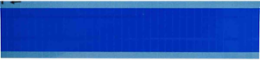 NEMA Color Wire Scored Wire Marker Card, Light Blue, Vinyl