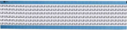 Solid Letters & Numbers Scored Wire Marker card, L2, Vinyl