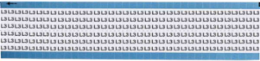 Solid Letters & Numbers Scored Wire Marker card, L3, Vinyl
