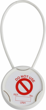 Universal Tag HOLDER W/9" STRAPS KIT